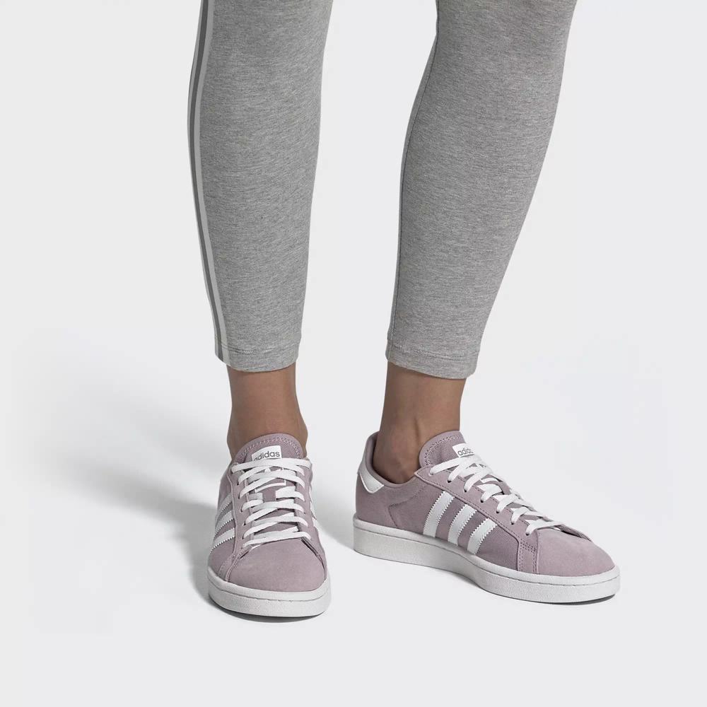 Adidas Campus Tenis Morados Para Mujer (MX-54775)